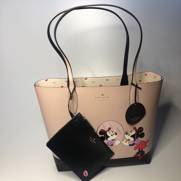 Kate Spade Disney Minnie Large Reversible Tote - Picture 12 of 15
